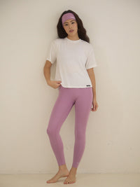 Softive Back Twist Short Sleeve Top