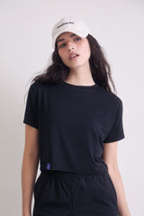 Clarté Crop Short Sleeve