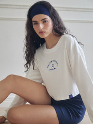 Clarté Organic Crop Long Sleeve