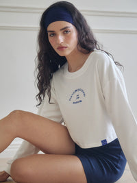Clarté Organic Crop Long Sleeve