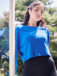 Clarté Organic Crop Long Sleeve