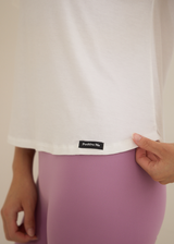 Softive Back Twist Short Sleeve Top